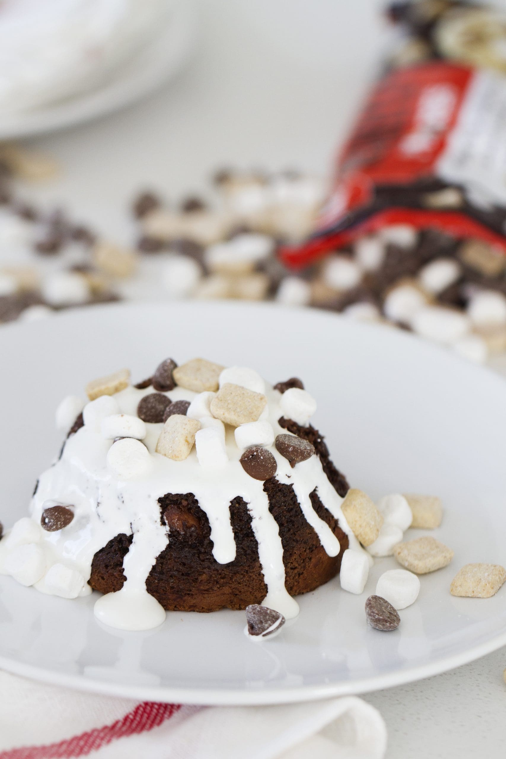 S'mores Molten Lava Cakes by Hershey's Kitchens in partnership with Taste & Tell