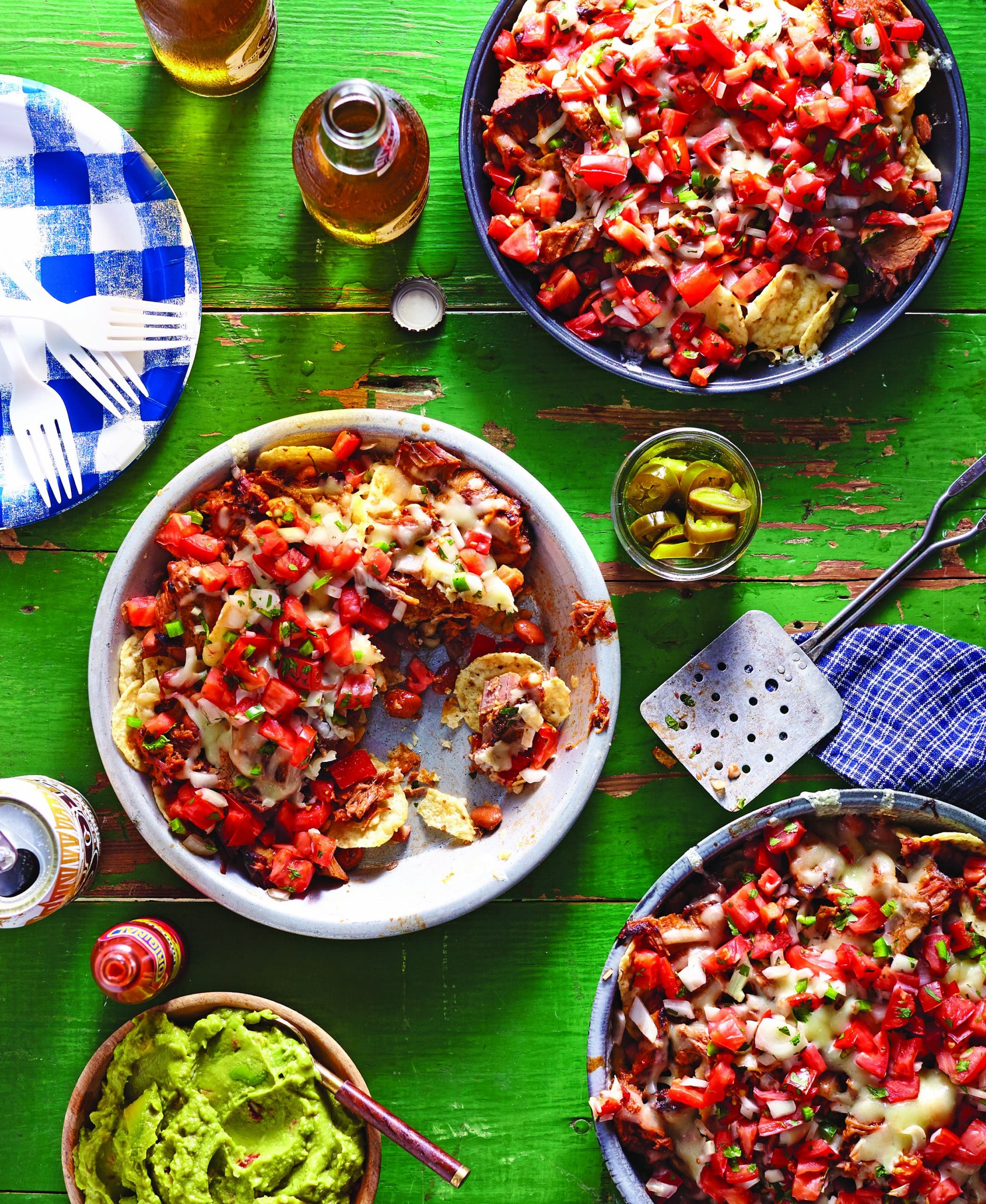 If you serve nachos, I'm going to eat them, but if you serve smoked brisket nachos with a ton of Monterey Jack cheese? I'm going to eat them all.