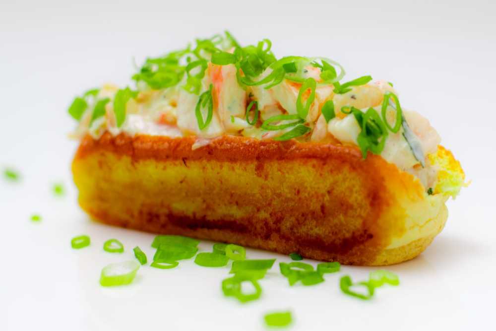 For your NFL final four consideration the New England Patriots Lobster Roll from the head chefs at the NFL Experience Times Square.