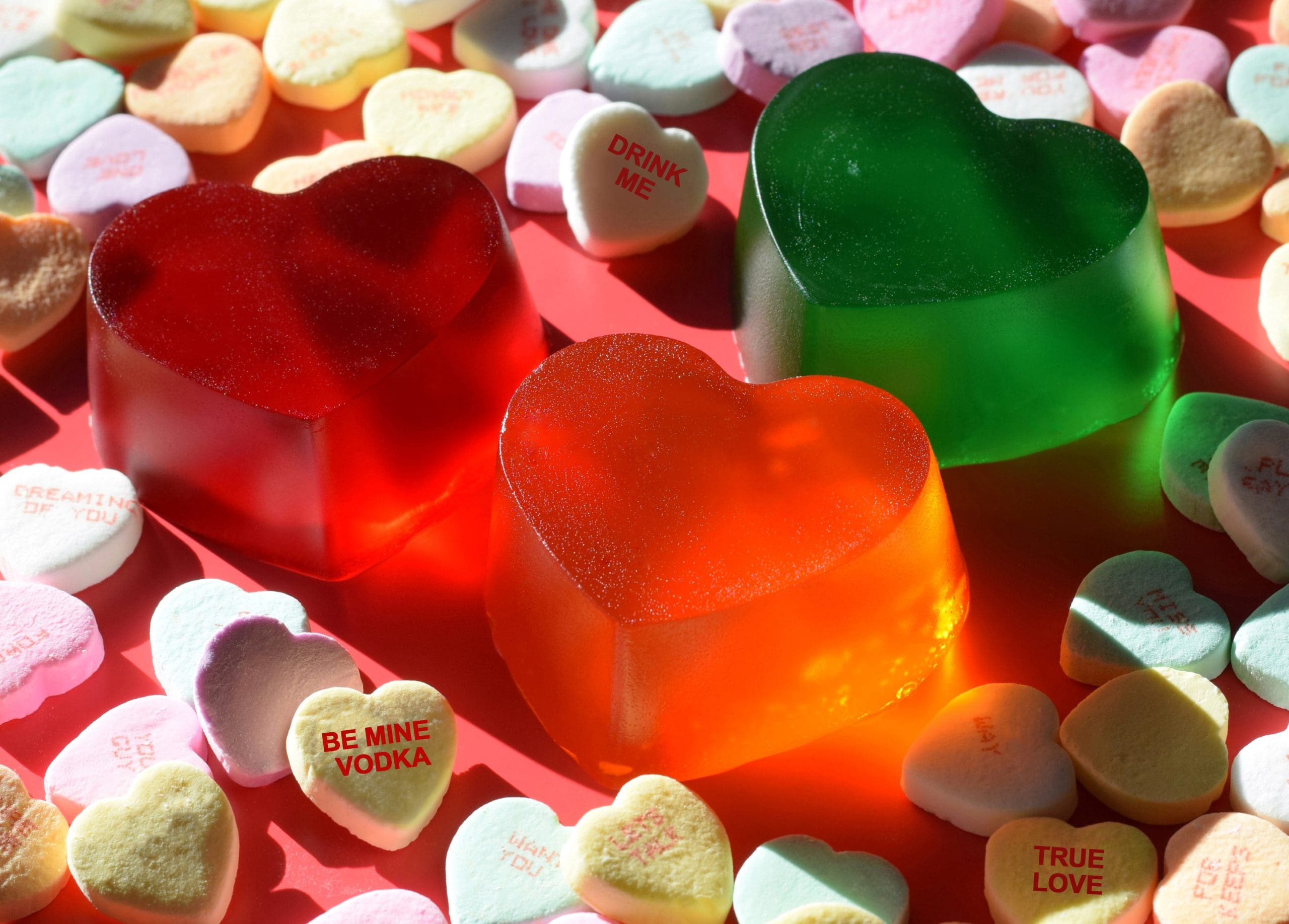 Whether getting together with your female friends to celebrate Galentine’s on the 13th or having a special date on Valentine’s Day, Three Olives has you covered with these Jello Shots.