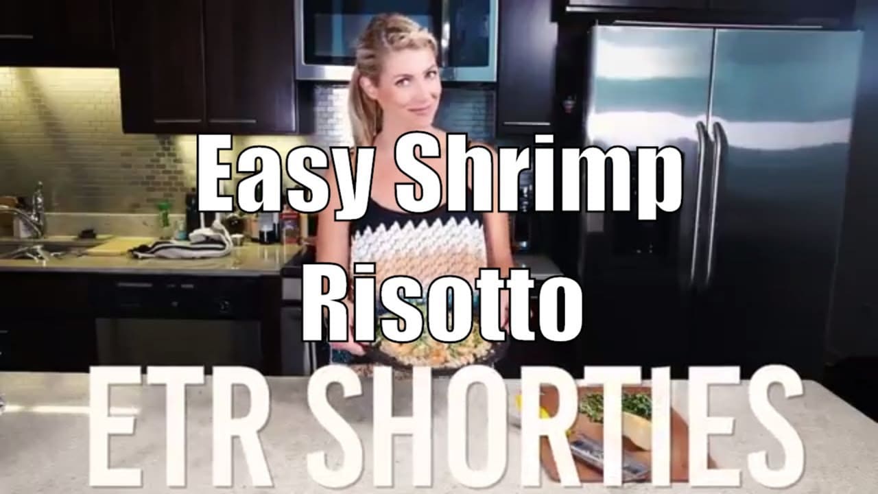 Kelly uses Seeds of Change Rice and Simmer Sauce to make an easy and organic shrimp risotto recipe.