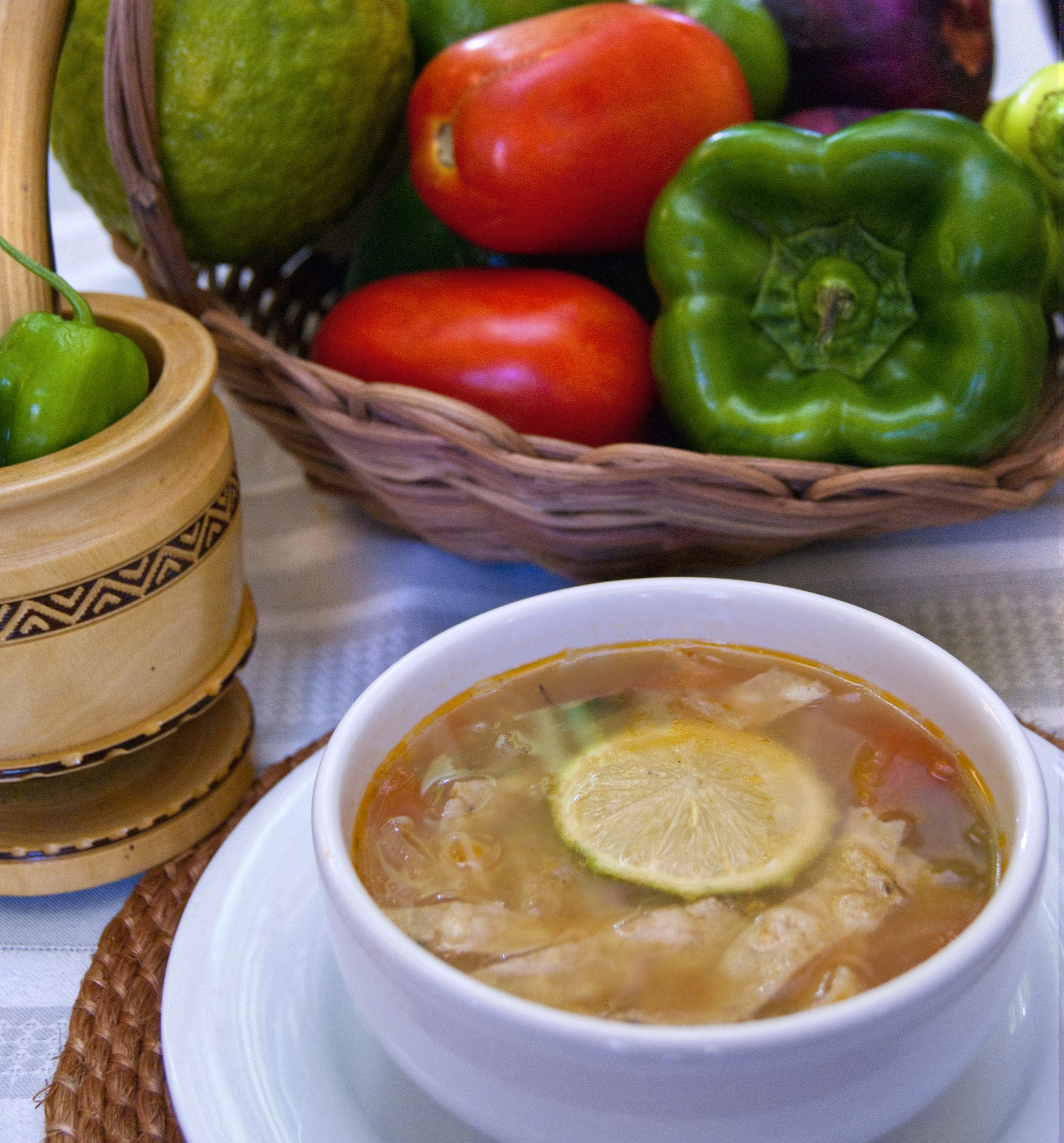 This recipe for Iberostar Mexico's Lime Soup with Chicken is light and refreshing, combining spicy flavors that are balanced with tart lime juice. Enjoy!