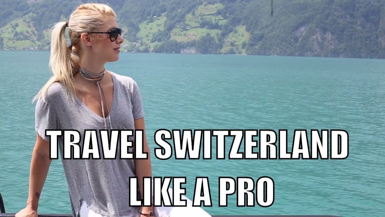 Host Kelly Rizzo uses Swiss Travel System to travel around Switzerland like a pro.