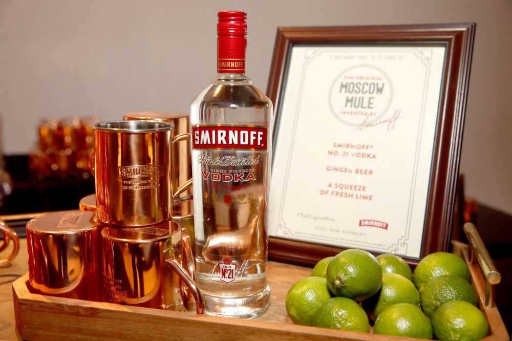 Smirnoff brings it back to the 1940s with an experiential dinner to tell the story of its invention of the iconic cocktail, the Moscow Mule, on October 19, 2016 at Mack Sennett Studios in Los Angeles.