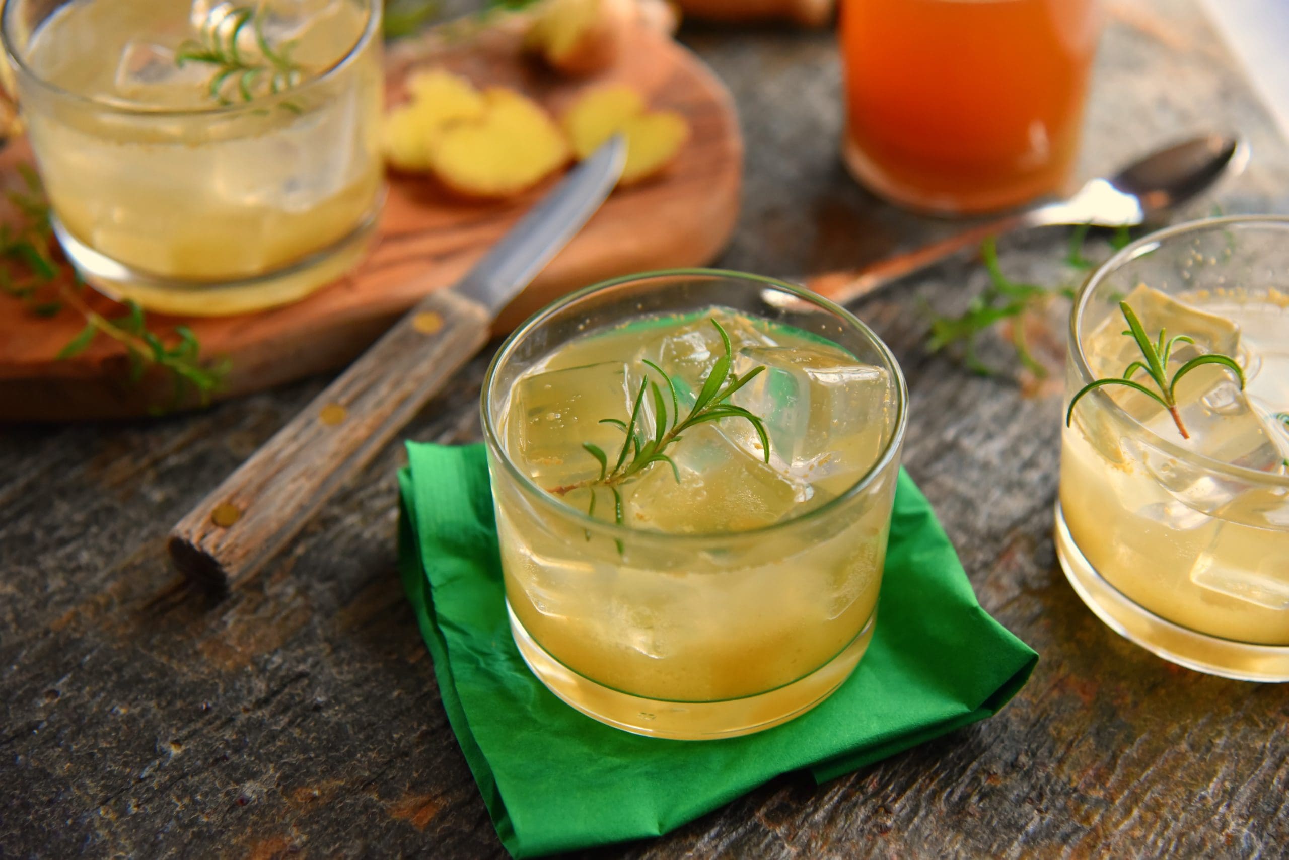 Creating your own Ginger Ale from scratch brings you the best of all worlds swirled into one delicious glass! Clean, flavorful, refreshing and revitalizing, once you get a taste of your own, home made ginger ale you will never go back!
