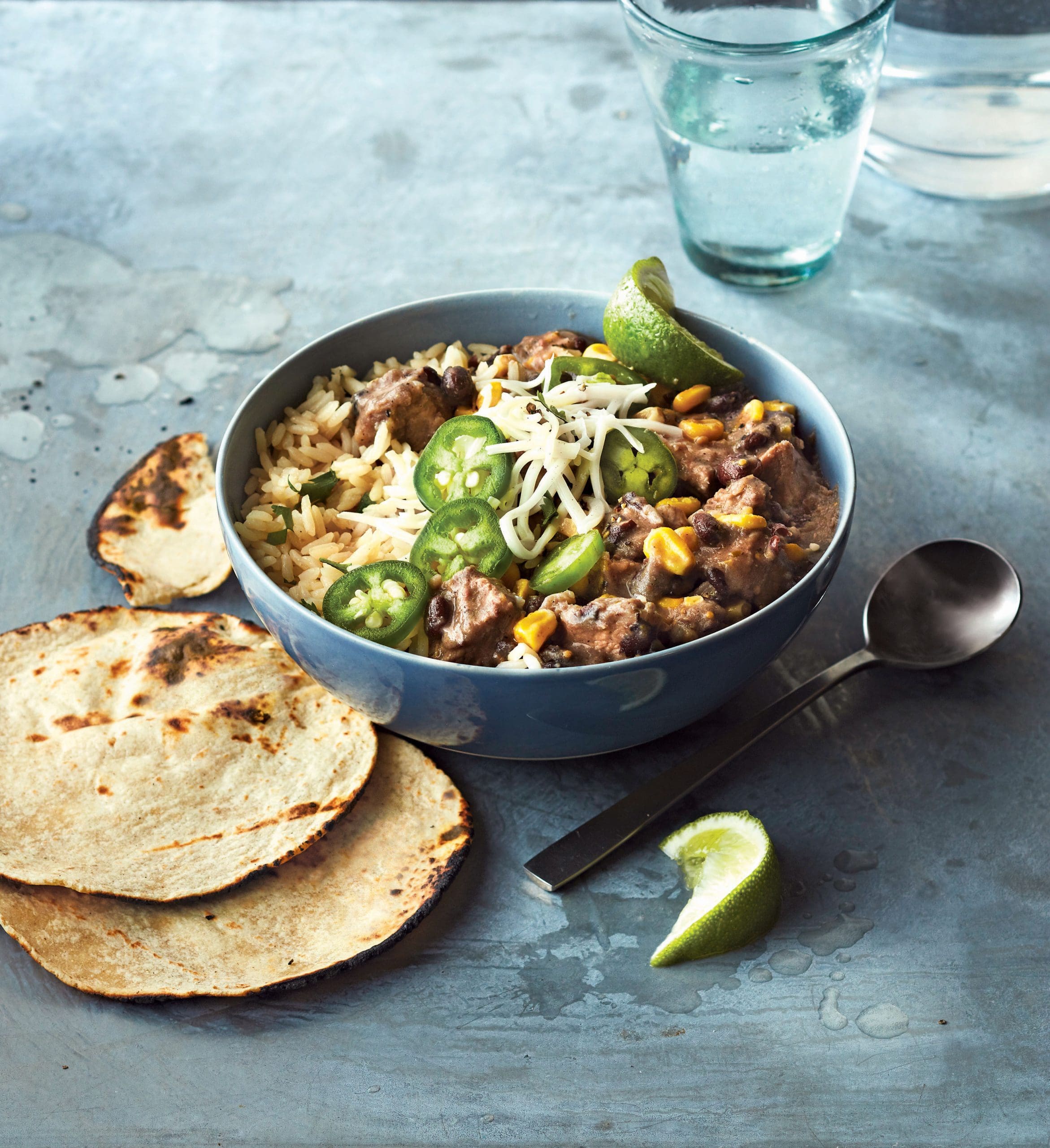 From the cookbook, Stock the Crock by Phyllis Good, the salsa verde in this recipe sets this Pork Salsa Stew dish apart. It gives the pork a great flavor boost without overwhelming.