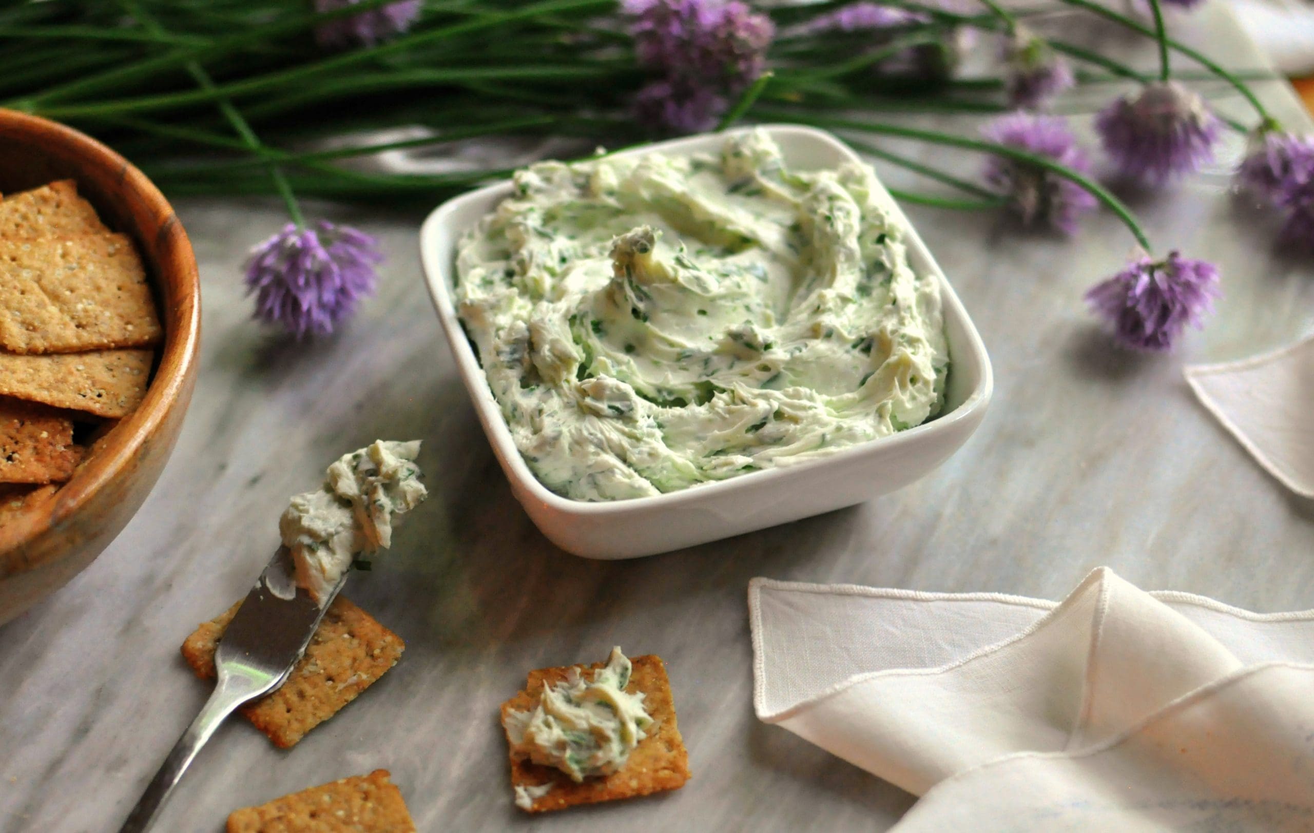Chive Cheese by Laura Kurella