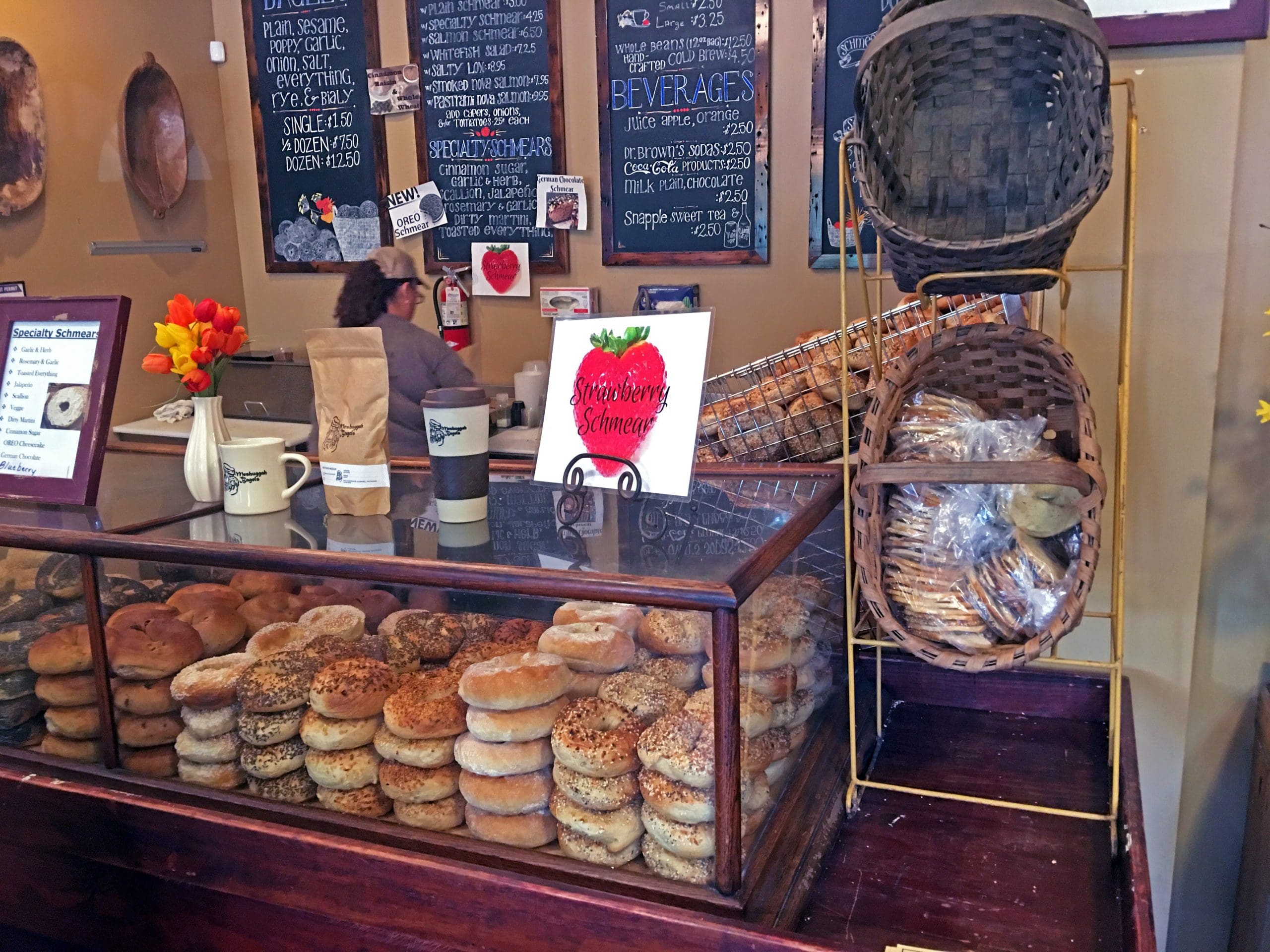 Meshuggah Bagels//Photo by Kay Logsdon