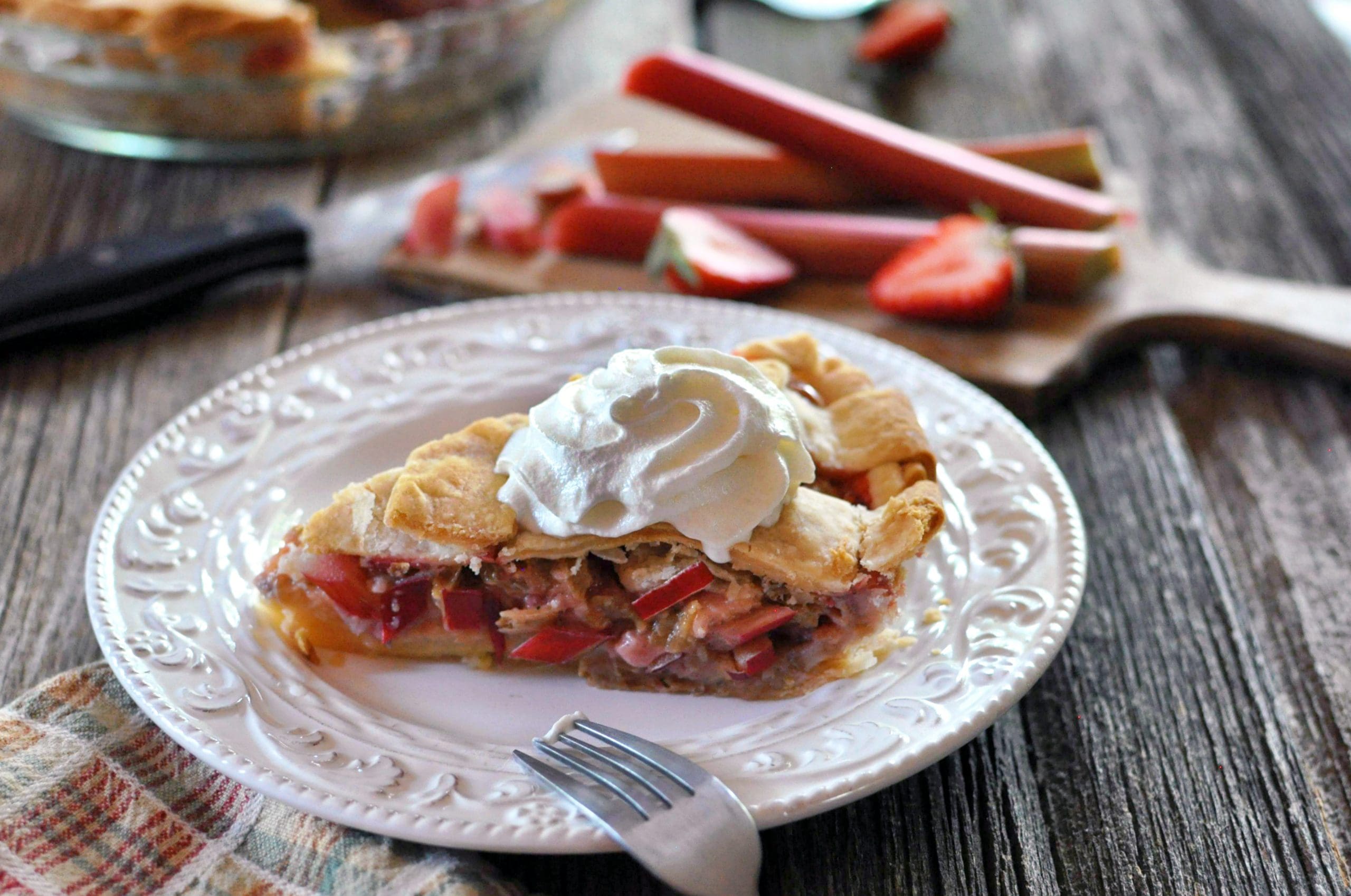 Rich Rhubarb ‘n’ Berry Pie by Laura Kurella
