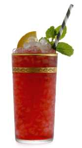 Bajan Punch made with Mount Gay Rum.