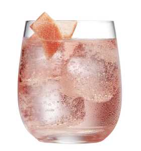 Red, White and Rose cocktail made with Three Olives Vodka.