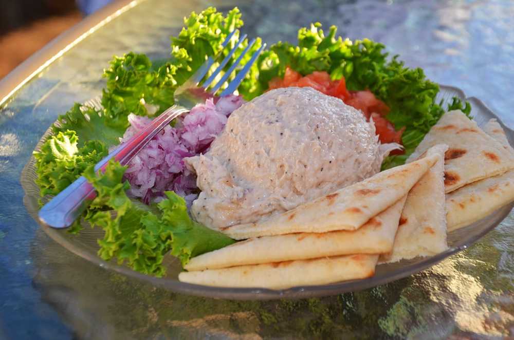 The famous Little Sister Smoked Fish Paté from Fred and Fuzzy's Restaurant.