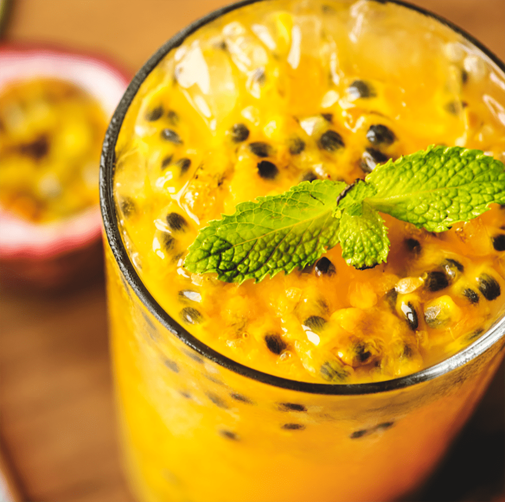 Named after a popular resort town in the Dominican Republic, a Punta Cana is a tropical resort escape in a glass.