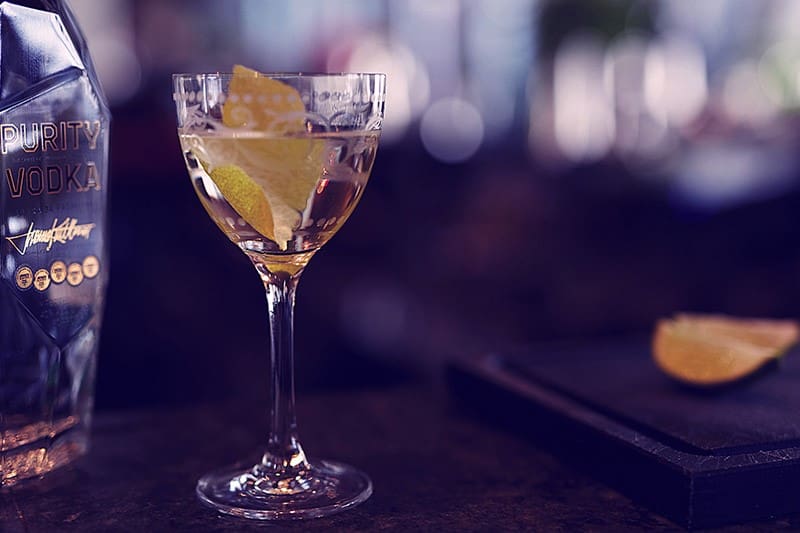 Add all ingredients to a shaker with ice and stir until ice cold. Strain into a chilled Martini glass.