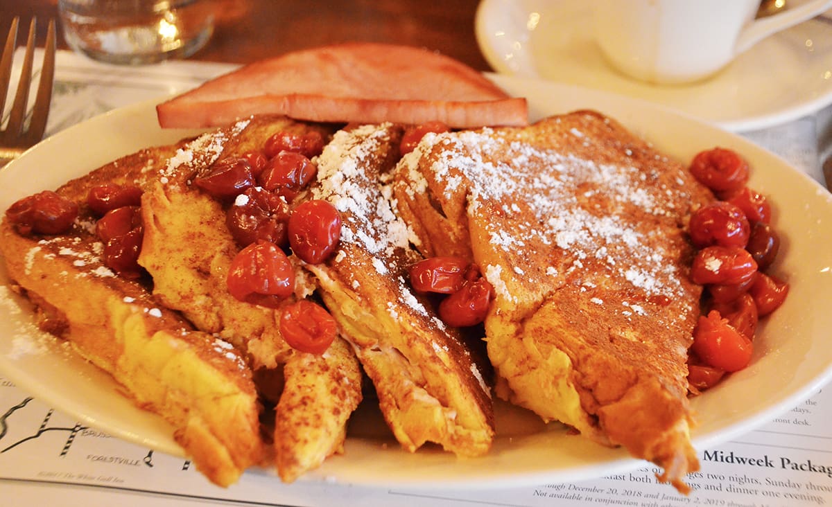This recipe for Cherry-Stuffed French Toast