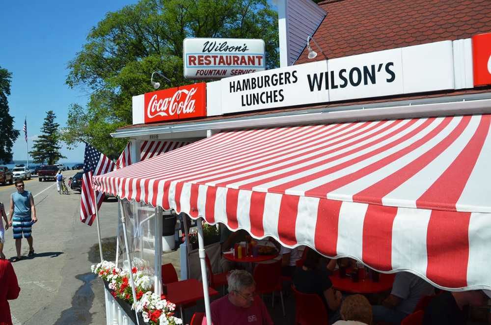 You know how some things just grow organically? One day it’s a little store, and the next it’s one of the more notable corners in Door County, WI. That’s the story of Wilson’s Restaurant & Ice Cream Parlor, which started in 1906 as a little shop offering candy and ice cream and somehow grew into a restaurant.