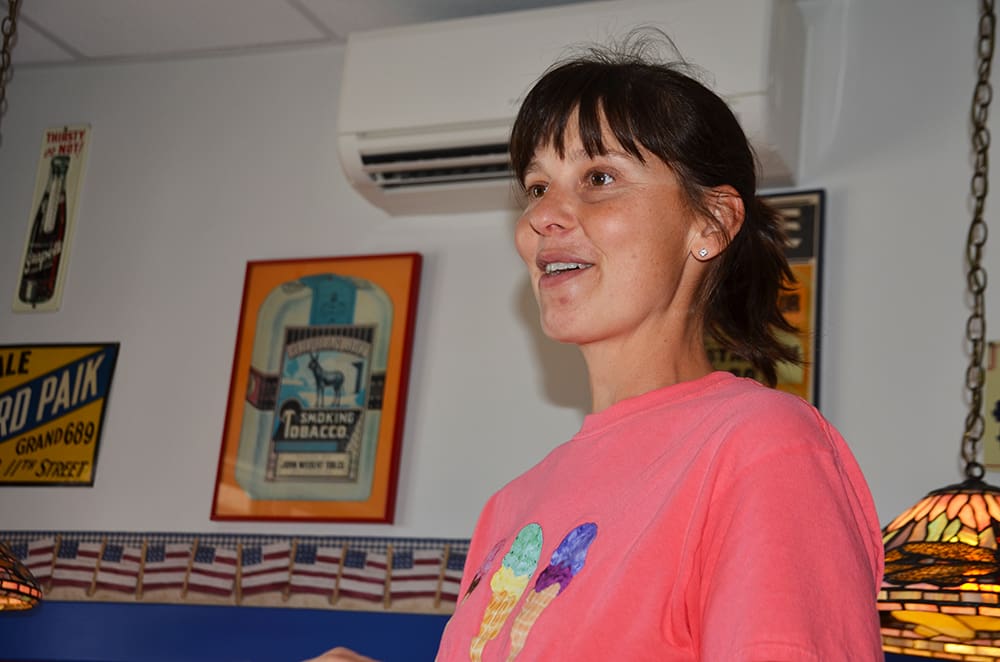 Sarah Martin, the General Manager whose parents, Roy and Diane Elquist, have owned the place since 1997, says it’s a family affair. “We are a hands on business with a classic menu,” she says, “but really, it’s all about the ice cream!”