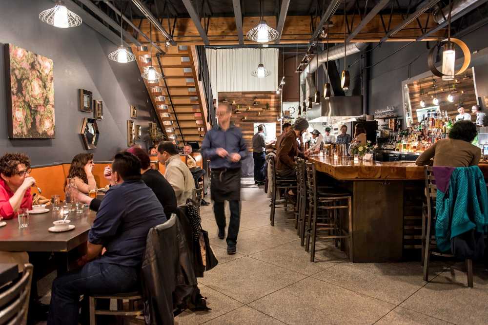 Quaintrelle Restaurant, located in Portland's bustling N. Mississippi neighborhood, serves cuisine inspired by the Pacific Northwest, made with passion and intention, working with purveyors to ensure the best seasonally available local ingredients.