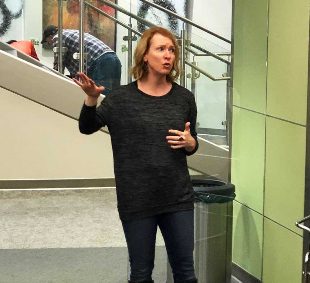 Women Chefs and Restaurateurs Executive Director Kristen Lee-Charlson opens the first organizational meeting in Springfield, Missouri.