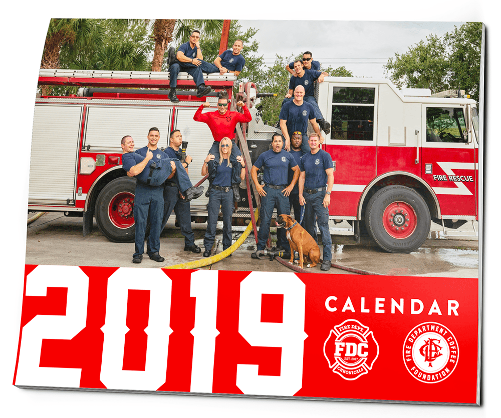 This calendar features first responders, offering a humorous look at the lives of first responders with one hundred percent of proceeds going to help first responders in need.