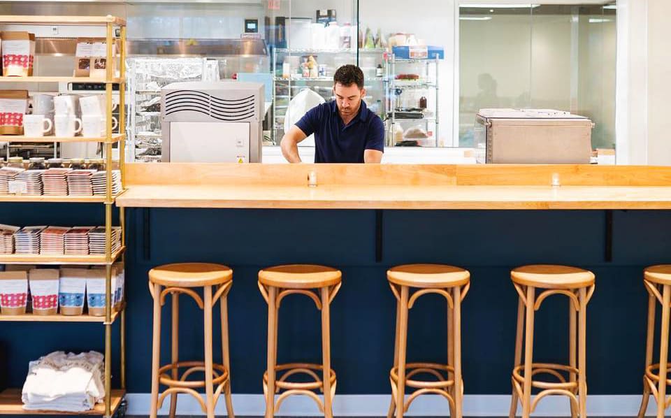 The interior of Markham & Fitz, chocolatiers located in Bentonville, Arkansas featuring some of the best chocolate in the world.