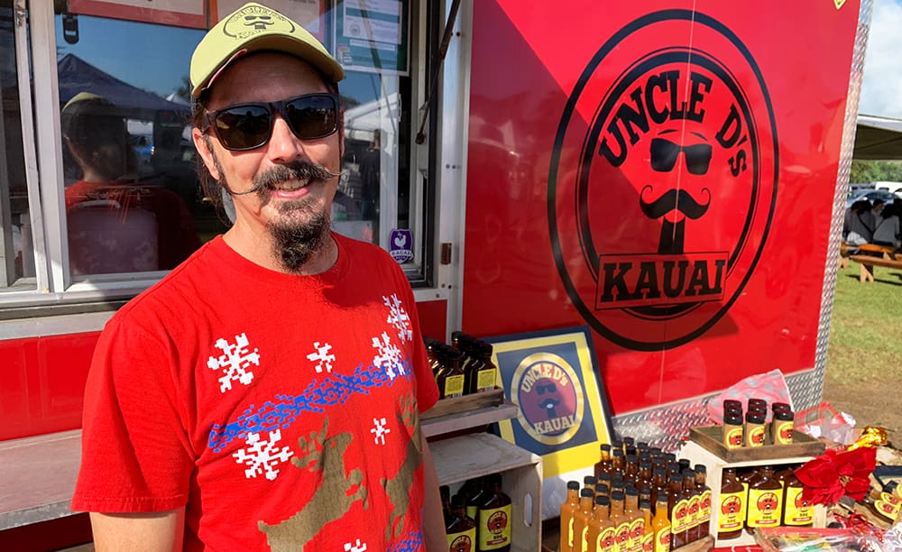 They have various “levels” of markets in Kaua’i, and the local growers know which ones work for them.