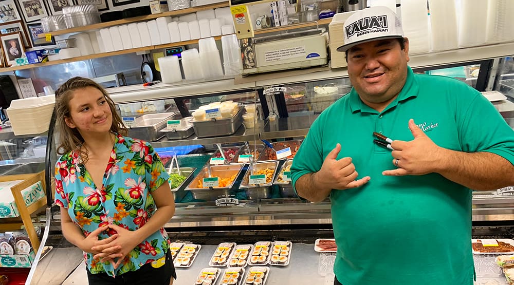 Pono Market was first opened in 1968 on a “spit and handshake binding contract.” It has become a popular stop for traditional Hawaiian take out, including for poke, a native Hawaiian dish of cubed raw fish.