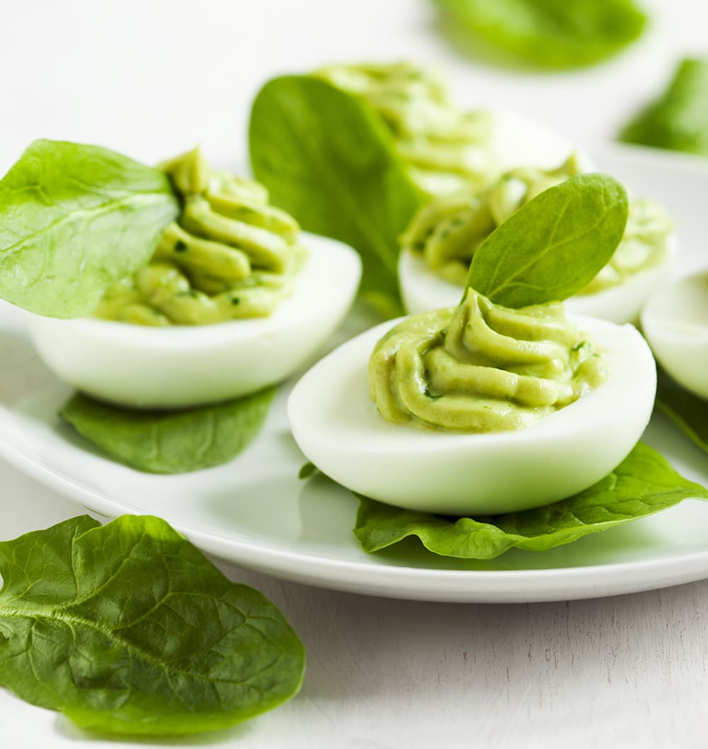 This recipe for Avocado Cr�me Deviled Eggs is an example of a keto-friendly food. Keto-friendly diets have been growing in popularity for several years, helped in large part by high-profile devotees like LeBron James and Kourtney Kardashian.