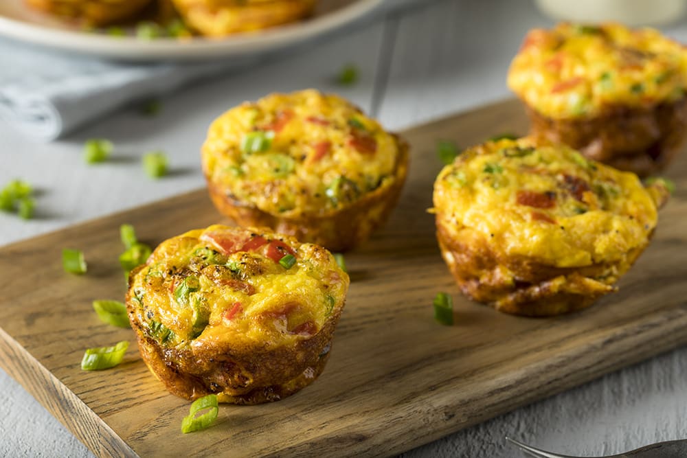 This recipe for Mini Frittatas is another in our series of keto-friendly recipes from celebrity caterer Andrea Correale, founder and president of Elegant Affairs. Andrea has more than 20 years of experience in catering high-end events and meeting the dietary needs of her celebrity clients.
