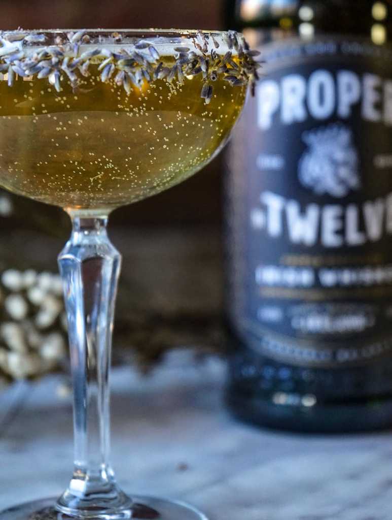 Sweet victory cocktail made with proper twelve whiskey.