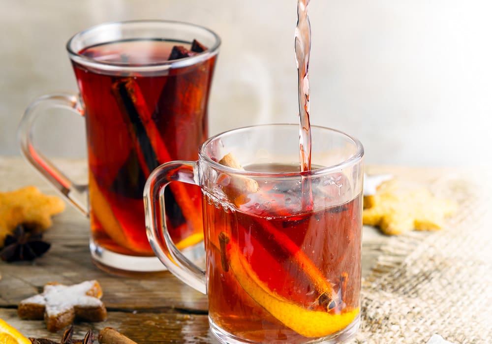 Mulled Kombucha Wine.