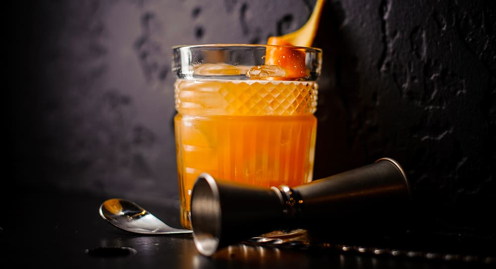 Spiced Kombucha Sunrise.