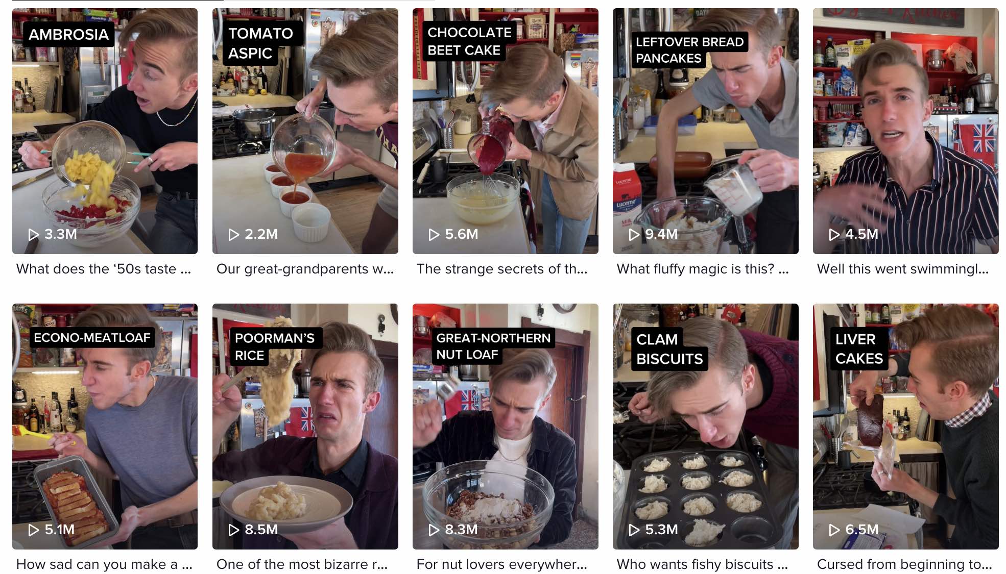 B. Dylan Hollis Videos