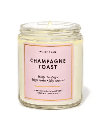 Champagne Candle