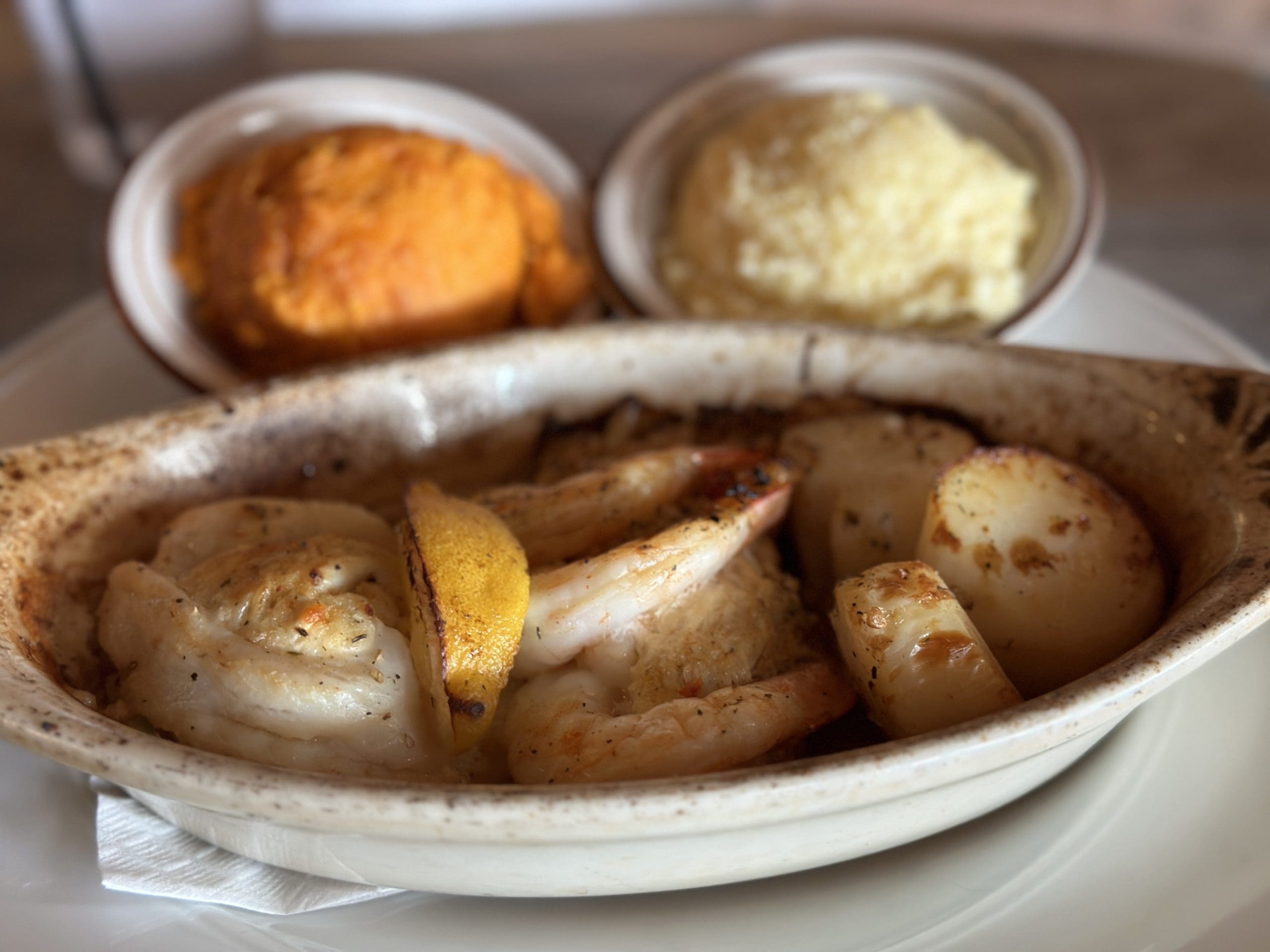 Fin's Ale House Seafood Bake